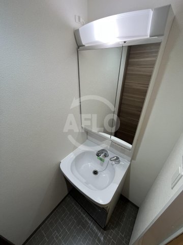 洗面設備　プレサンスOSAKA DOMECITY ワンダー　独立洗面台