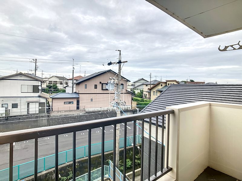 バルコニー　日当たり良好