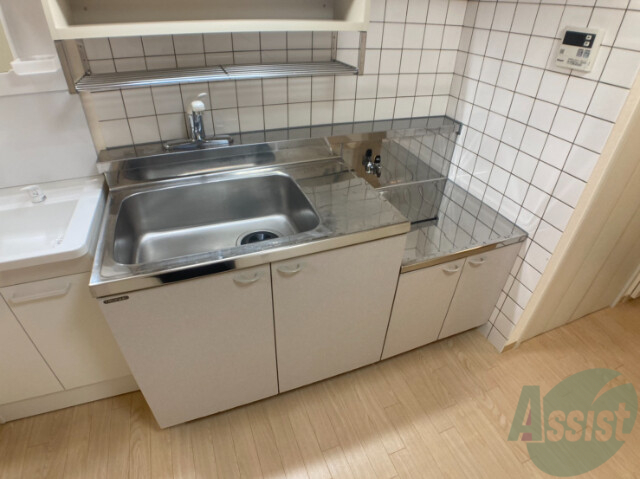 キッチン　キッチンの横幅は、このくらいになります。