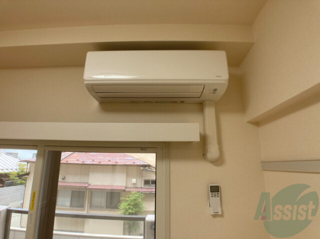その他設備　エアコンが設置されていて、夏も冬も安心です。