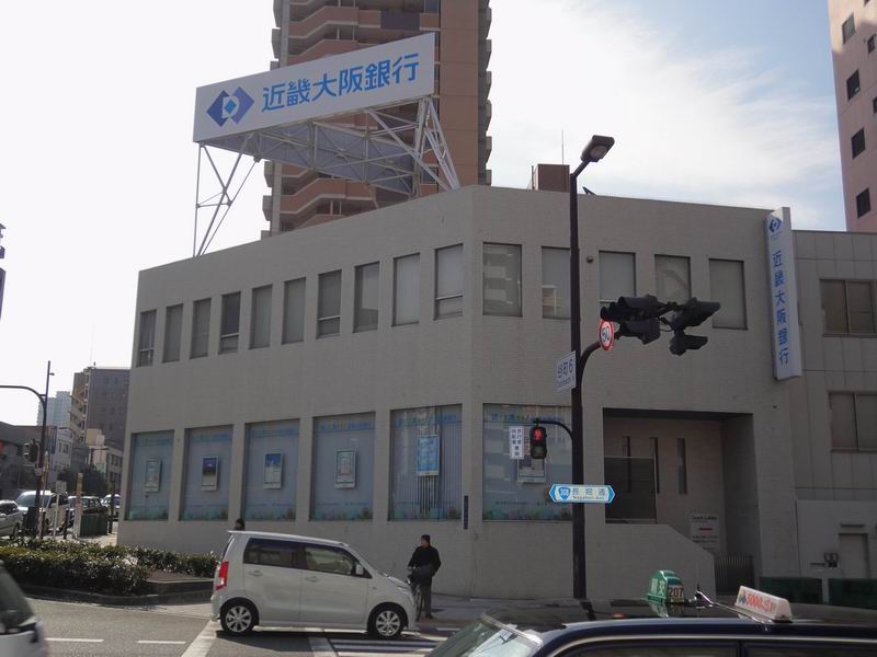 銀行　近畿大阪銀行　谷町支店（銀行）まで208m