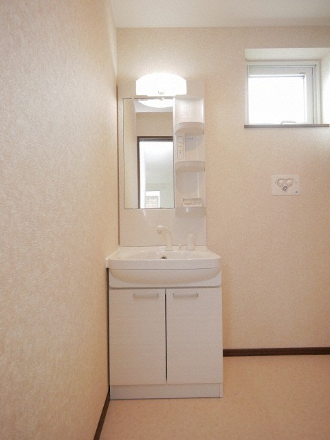 洗面設備　シャワードレッサー付きです！