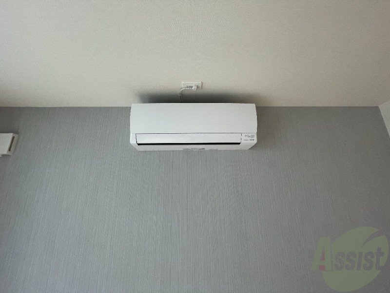 その他設備　エアコンが設置されているので、入居日から利用できます。