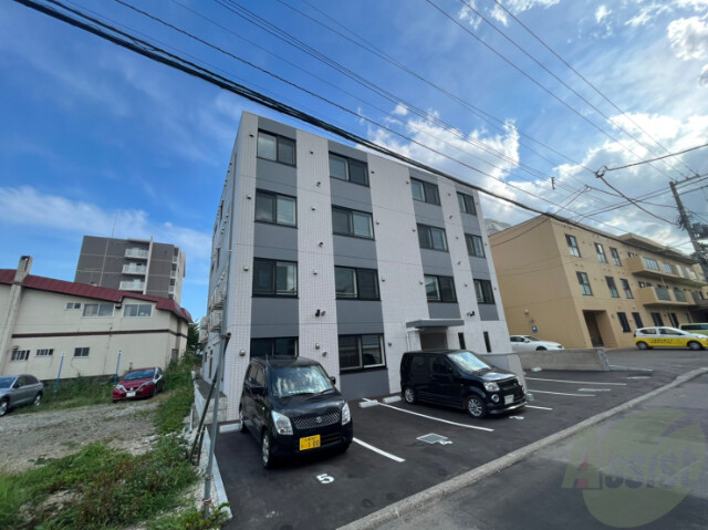 建物外観　札幌市豊平区月寒西「ＣＩＴＹ　ＲＥＳＩＤＥＮＣＥ月寒西」