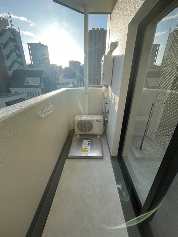 バルコニー　バルコニーがあります