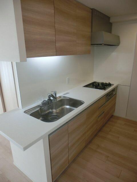 キッチン　写真は同タイプ住居です。