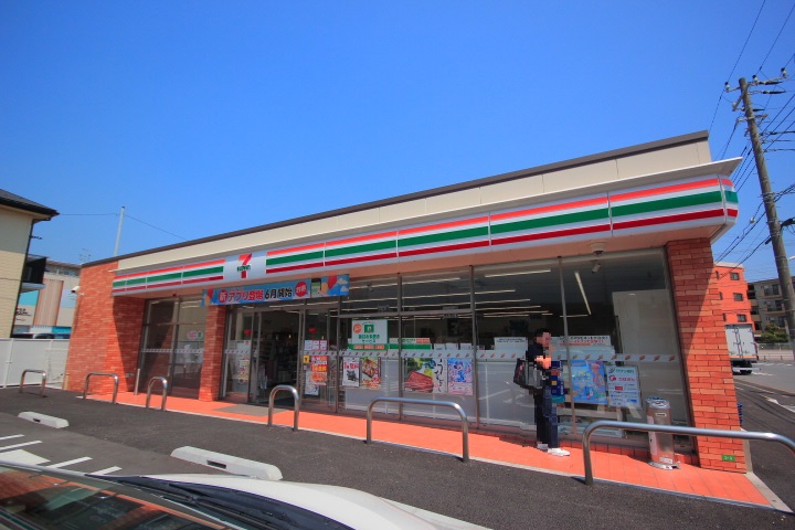 コンビニ　セブンイレブン 原木中山駅前店（コンビニ）まで612m