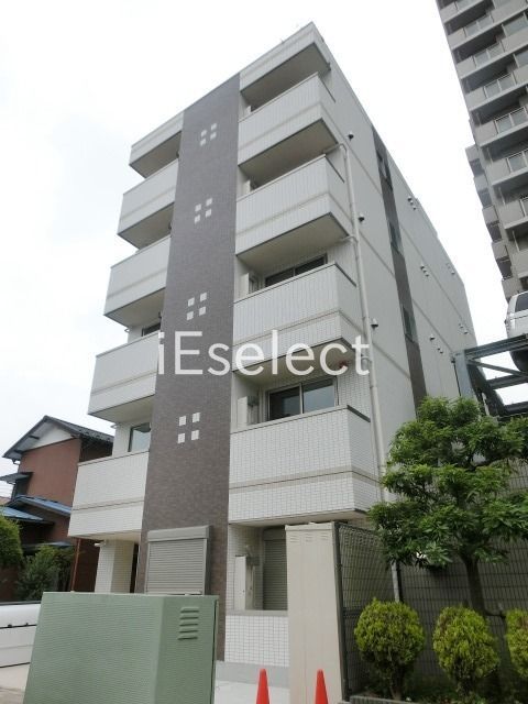 建物外観　2017年7月築のデザイナーズマンション。