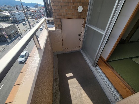 バルコニー　※別部屋の写真です