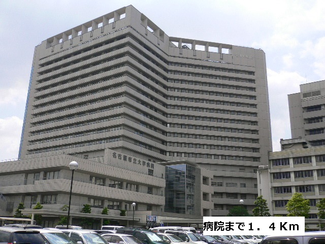 病院　名古屋市立大学病院（病院）まで1400m
