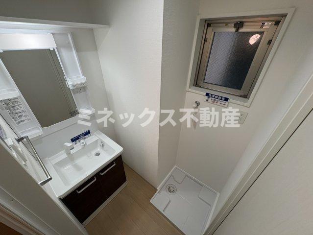 洗面設備　同タイプのお部屋の写真。現況を優先します。