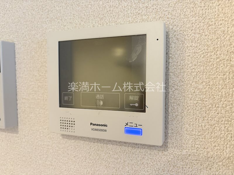 セキュリティ　モニターホンで安心♪