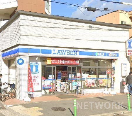 コンビニ　ローソン四条中新道店（コンビニ）まで176m