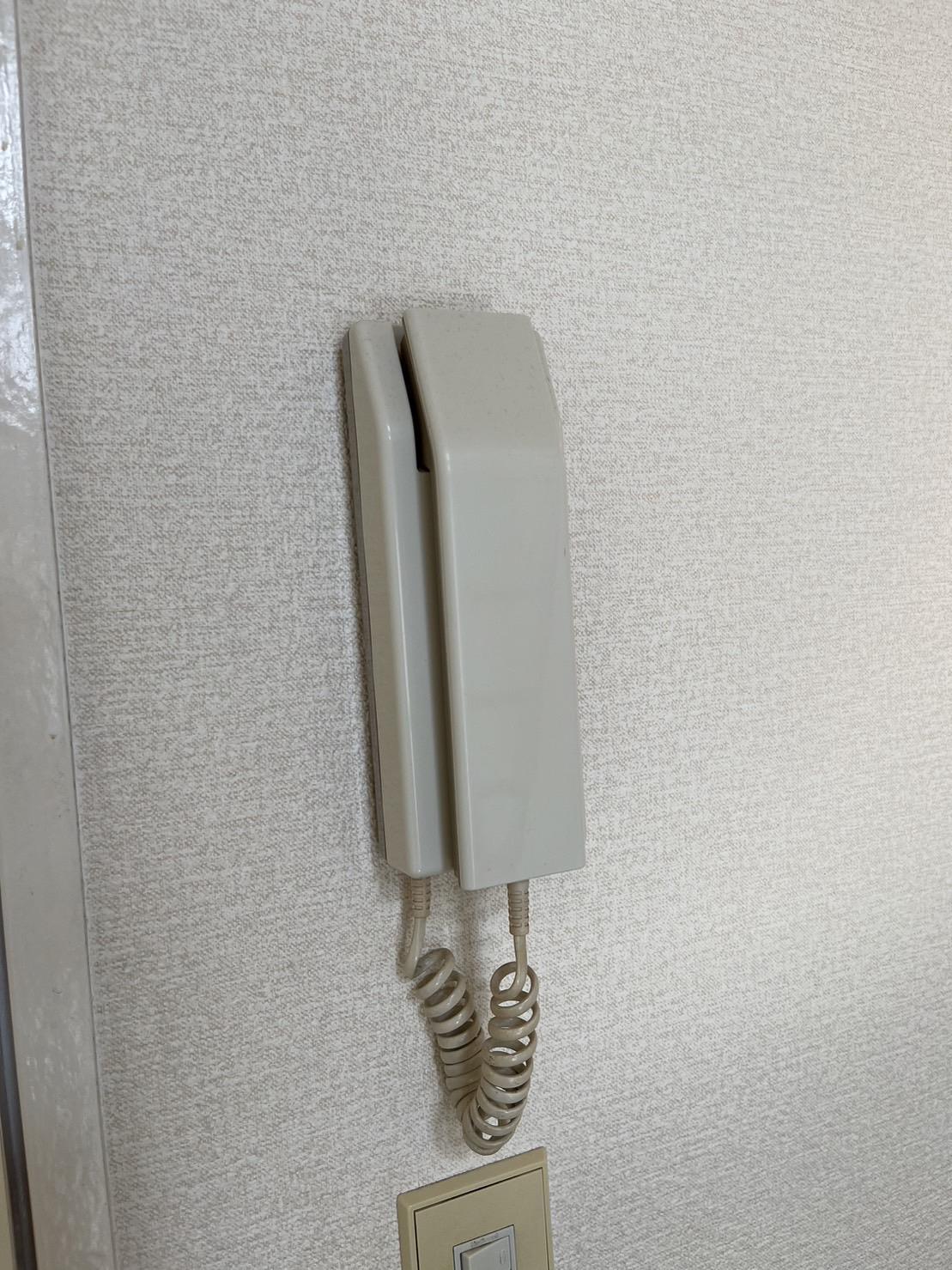 セキュリティ　お部屋から対応できるインターホン完備♪