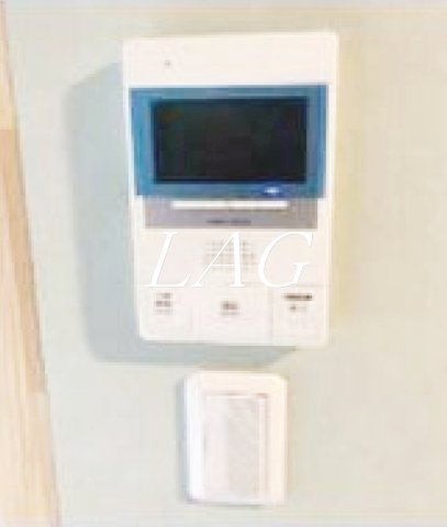 セキュリティ　モニター付きインターフォンです。
