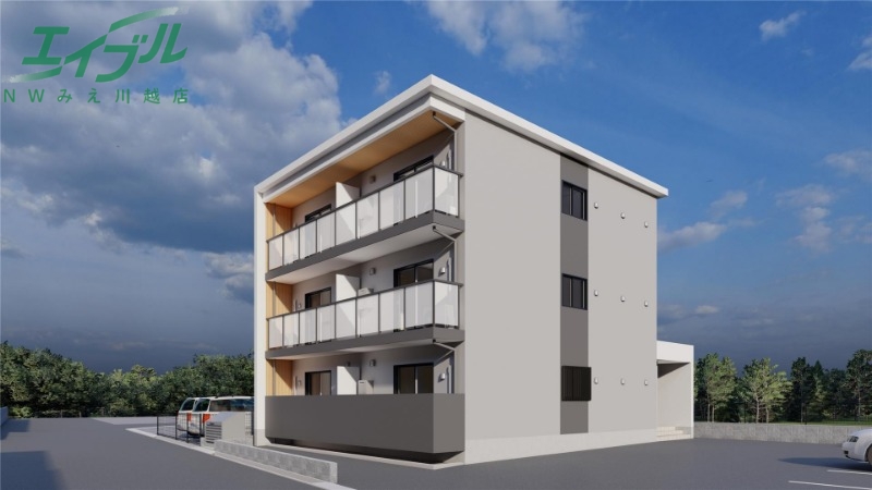 建物外観　完成パース