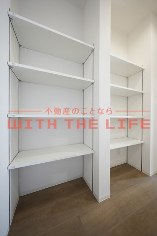 収納　専用の収納スペースです