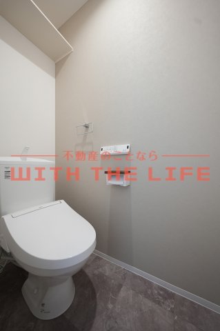 トイレ　ゆったりとした空間のトイレです