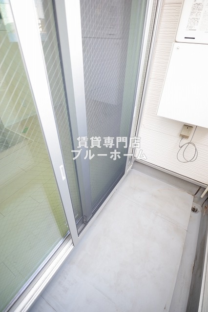 バルコニー　風通しの良いバルコニー！