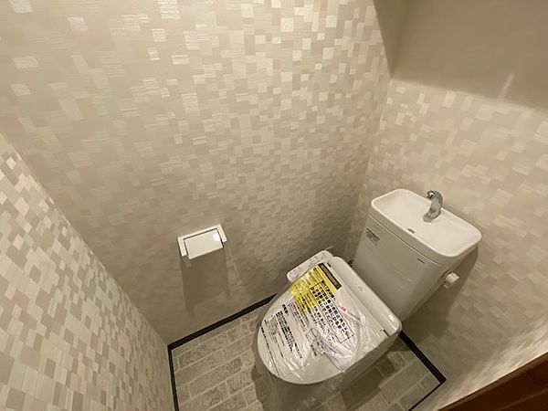 トイレ　ゆったりとした空間のトイレです