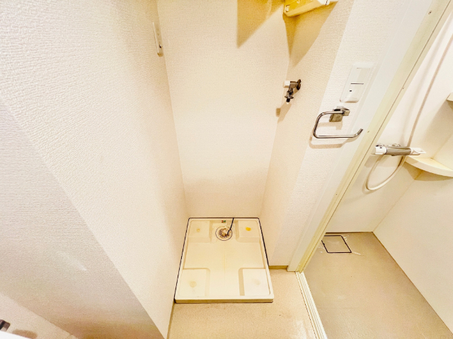 洗面設備　洗濯機置場