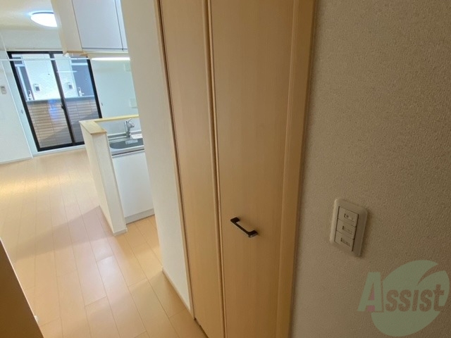 収納　居室の入口にこちらの収納があります。中はどうでしょう