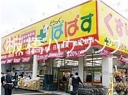 ドラックストア　どらっぐぱぱす赤塚新町店（ドラッグストア）まで421m