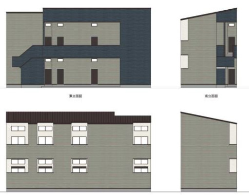 建物外観　イメージ図になります。