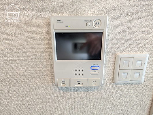 セキュリティ　誰が来たかわかる安心感があります（同じタイプの写真です）