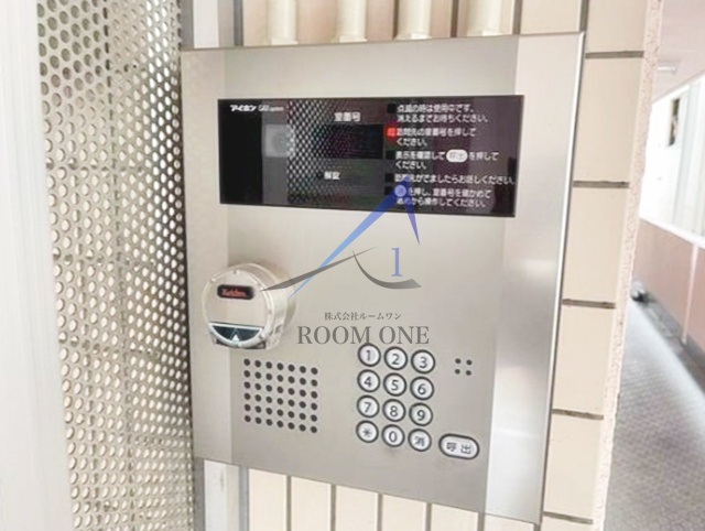 セキュリティ　オートロックです。
