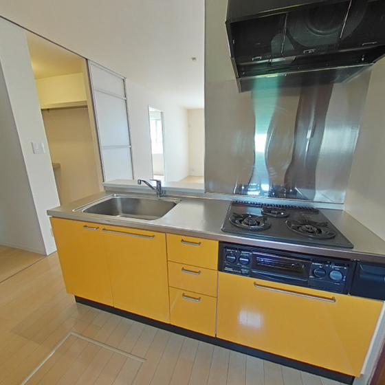 キッチン　※別部屋の写真です