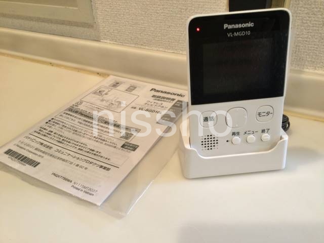セキュリティ　ＴＶモニター付インターホンで安心