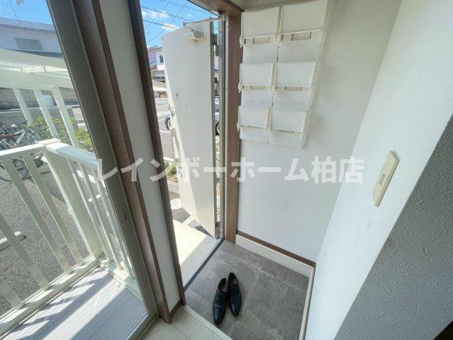 玄関　落ち着いた玄関です