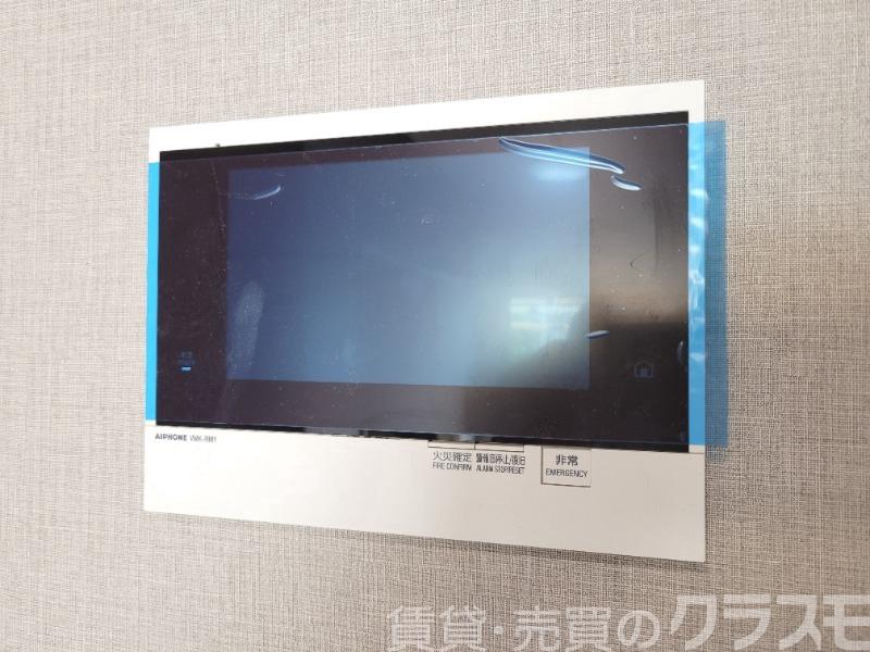 セキュリティ　来訪者が確認できるモニターホン♪