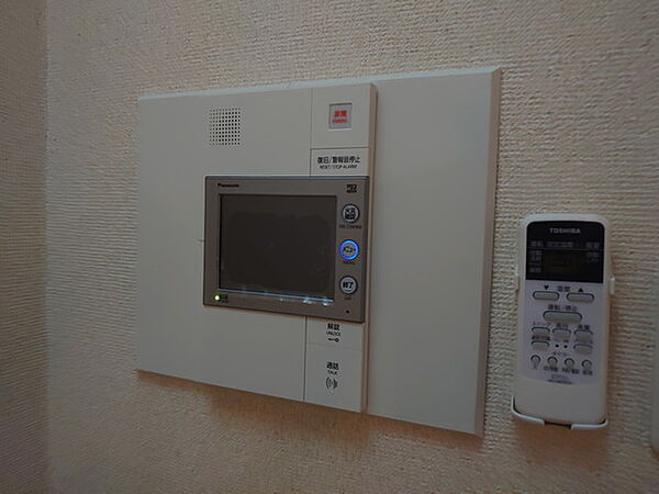 セキュリティ　※別部屋の参考写真です。
