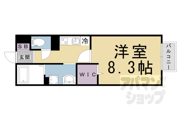 スタシオン東野・アクシス A棟の間取り写真