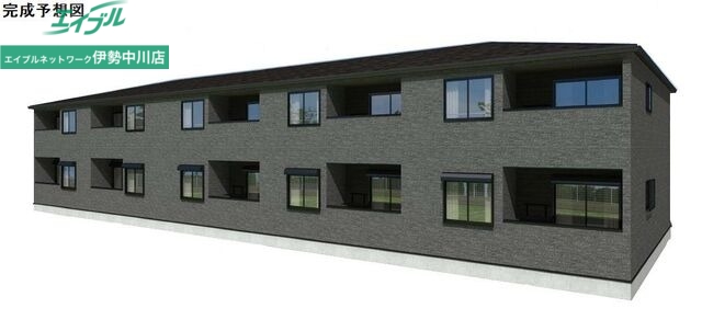 建物外観　完成パース
