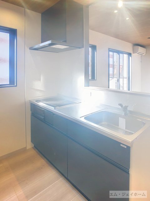 キッチン　建築中
