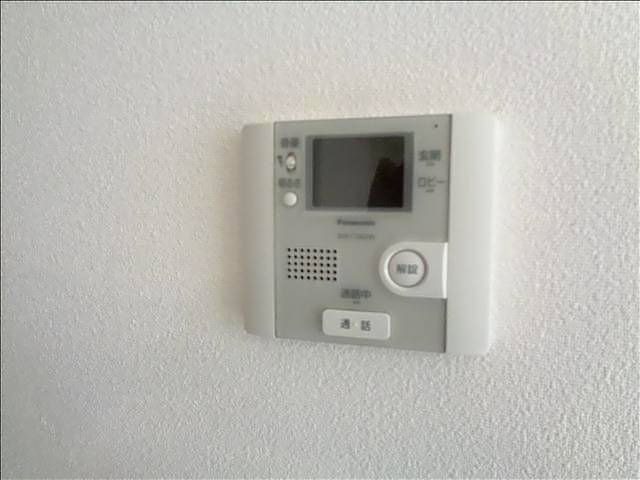 セキュリティ　ＴＶ付きモニターホン付き。