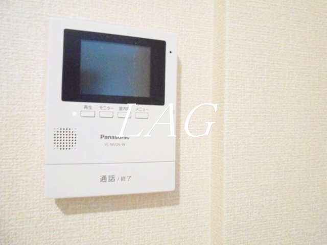 セキュリティ　モニター付きインターフォンです。