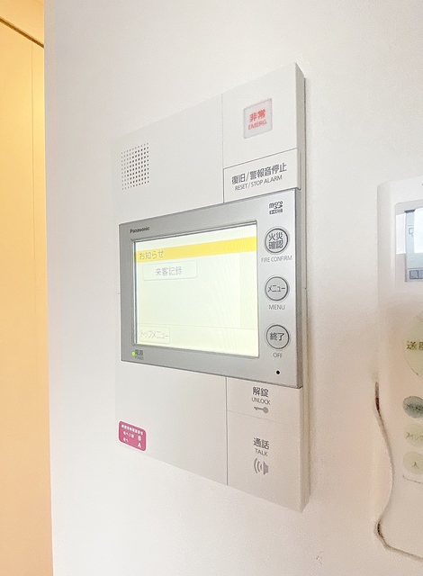 セキュリティ　オートロック対応のＴＶモニターホン