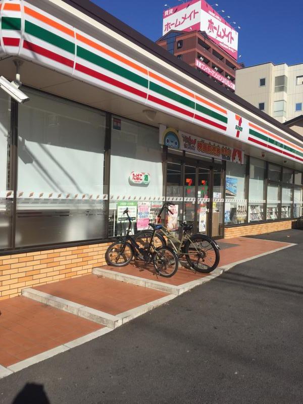 コンビニ　セブンイレブン 名古屋鶴舞2丁目店（コンビニ）まで72m