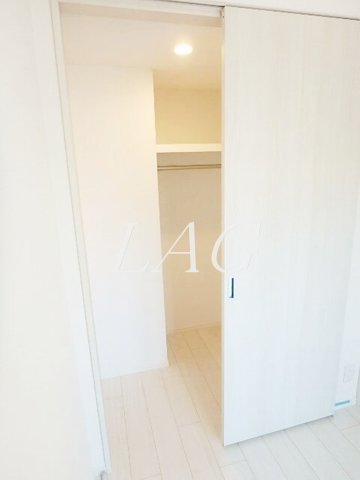 収納　ウォークインクローゼットです。