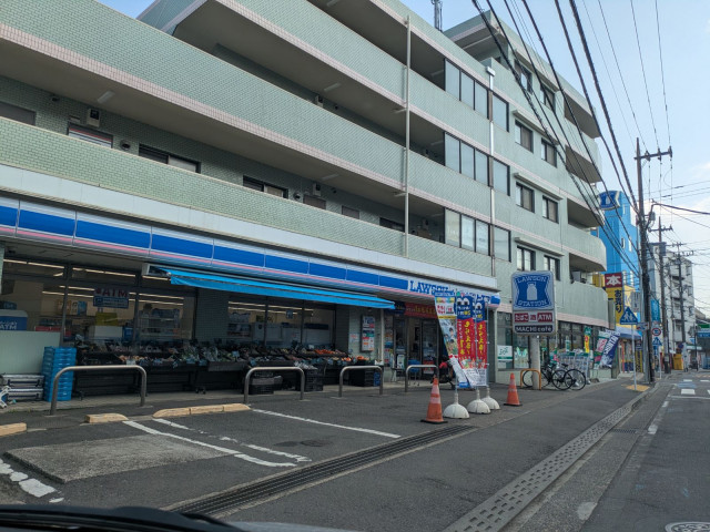 コンビニ　ローソン・スリーエフ　稲田堤駅前店（コンビニ）まで350m