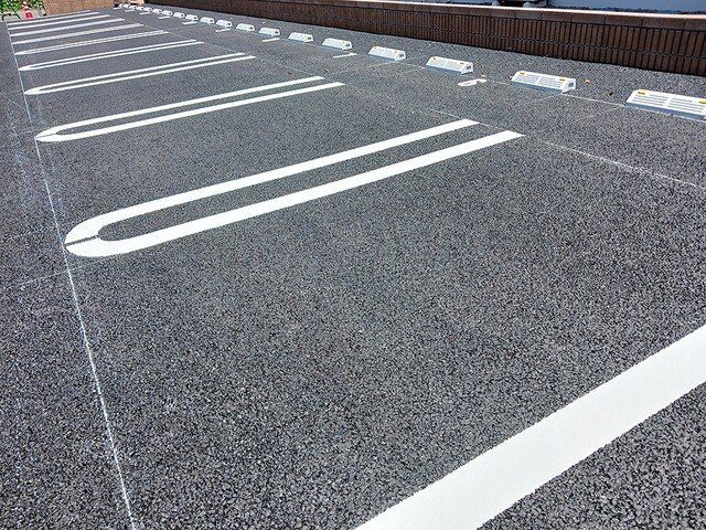 駐車場　車をお持ちの方に嬉しい駐車場付きの物件です