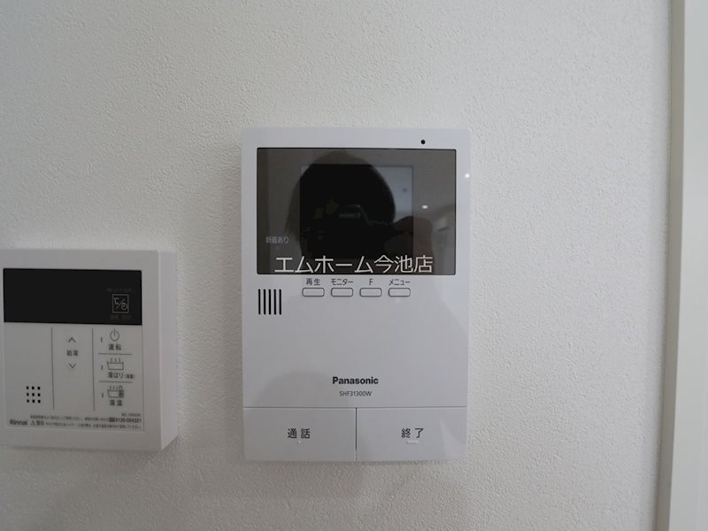 セキュリティ　TVモニター付インターホン完備