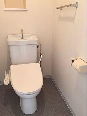 トイレ　ゆったりとした空間のトイレです