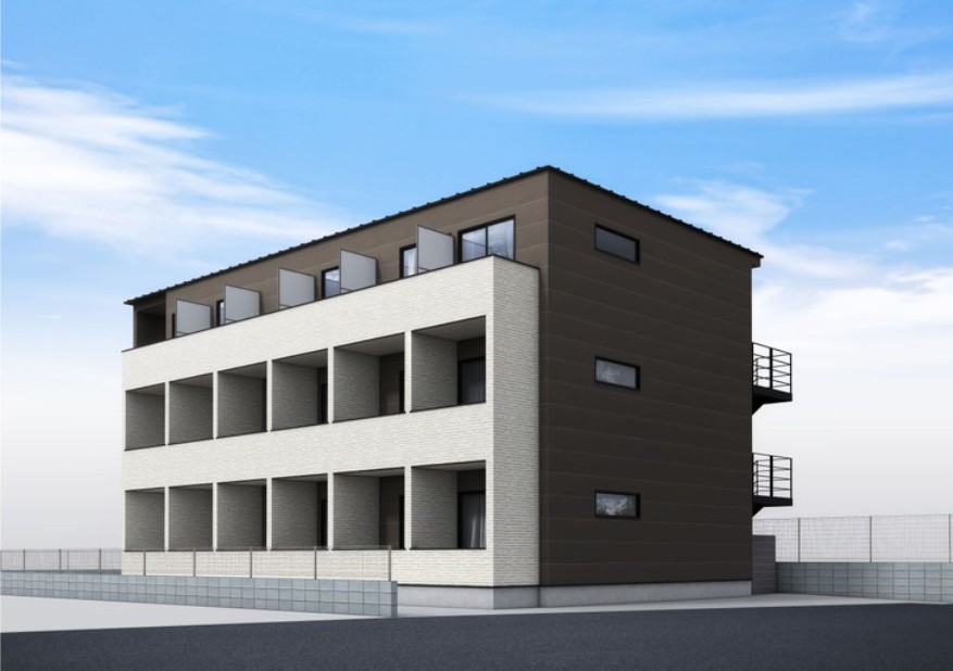 建物外観　外観パースです。