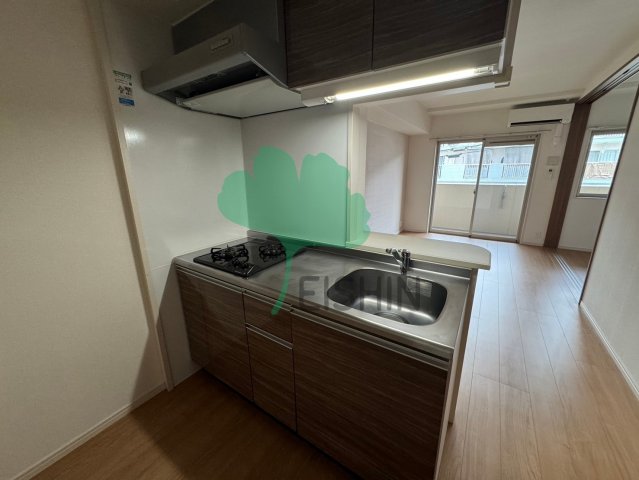 キッチン　シンプルな清潔感のあるキッチンです！