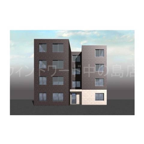 建物外観　完成予想パース